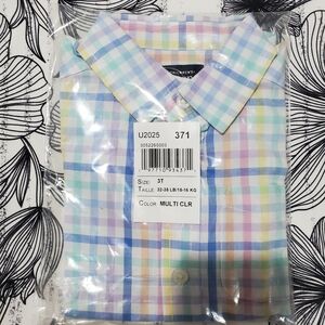 The Children's Place Multicolor Plaid Button Down Shirt